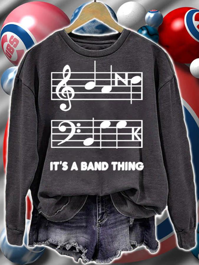 It's A Band Thing Music Notation Shirt t-shirt sweatshirt