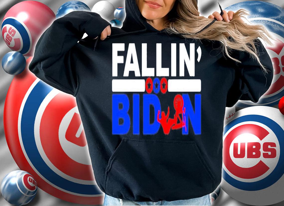 Joe Biden Fallin' Bike With Biden Funny Ridin' Biden T-Shirt t-shirt