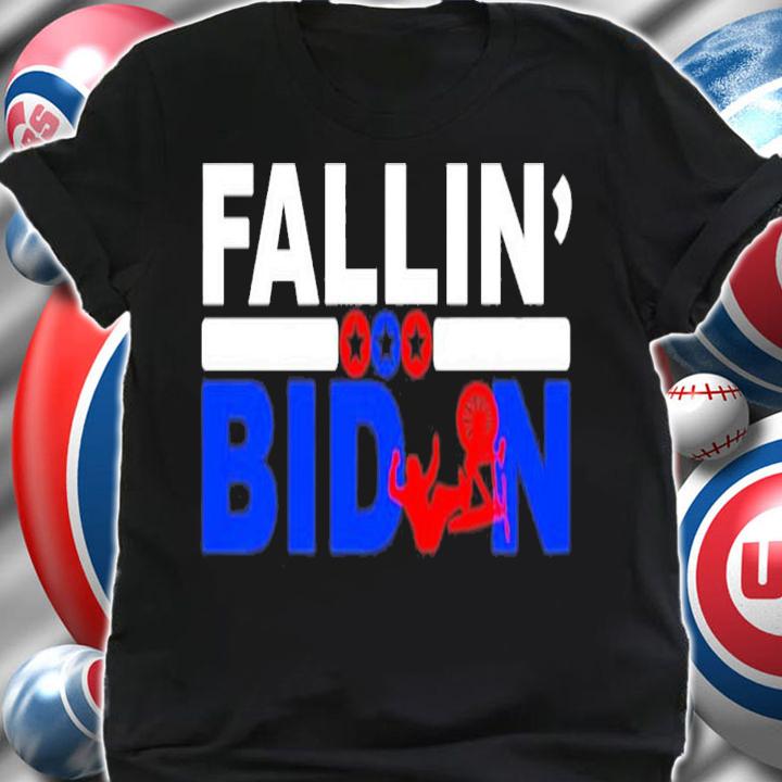 Joe Biden Fallin' Bike With Biden Funny Ridin' Biden T-Shirt t-shirt