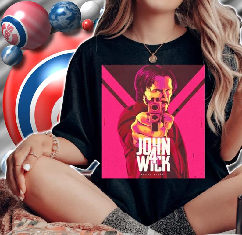 John Wick 4 Movie Artwork Shirt t-shirt