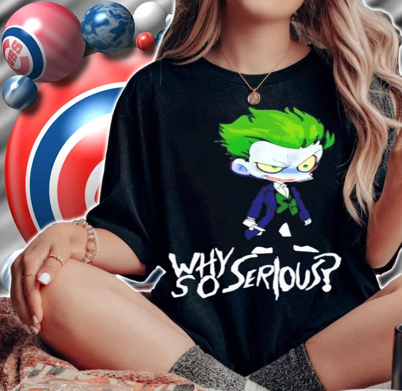 Joker Art Why So Curious Shirt t-shirt