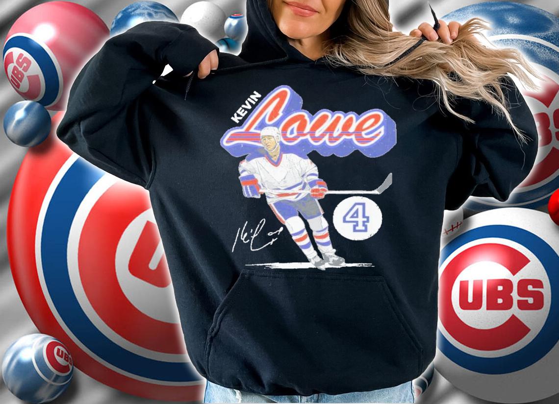 Kevin Lowe Edmonton Retro Script Hockey Signatures Shirt t-shirt