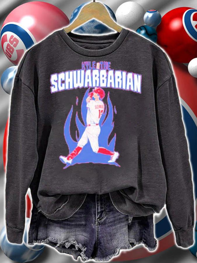 Kyle Schwarber Kyle The Schwarbarian Baseball Shirt t-shirt