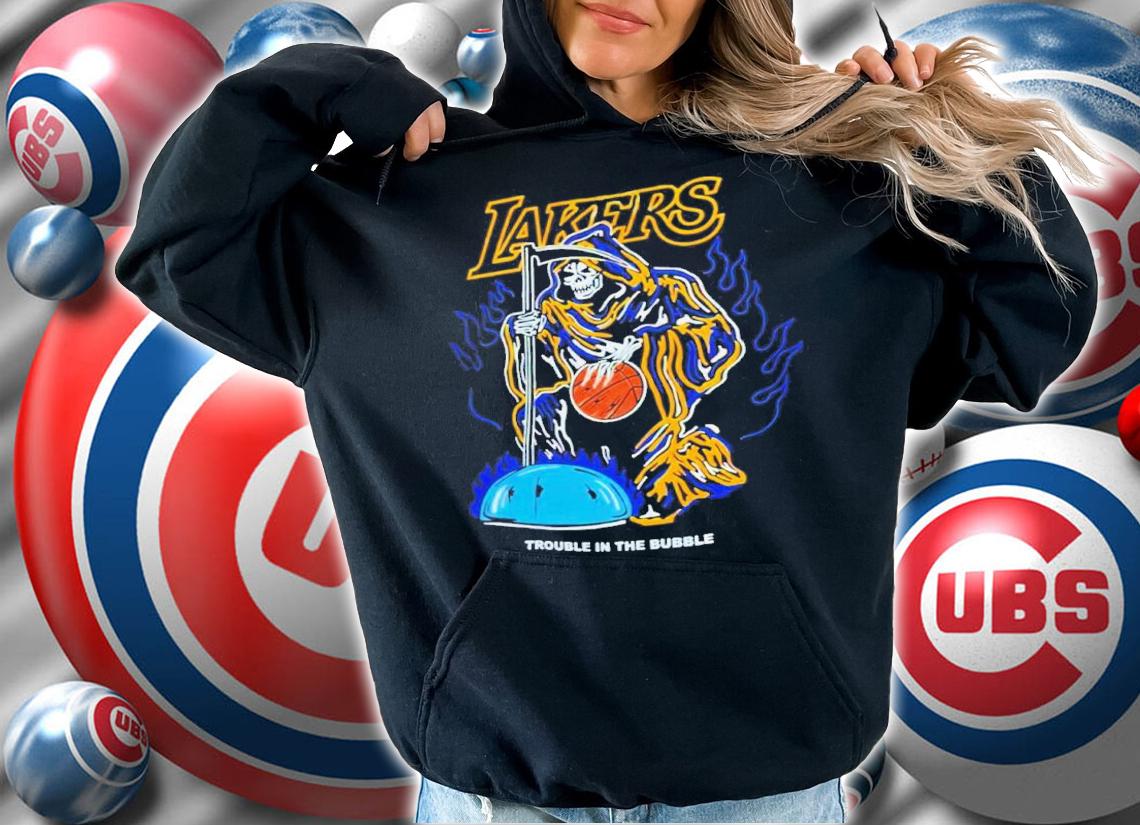 Los Angeles Lakers Trouble In The Bubble Shirt t-shirt hoodie