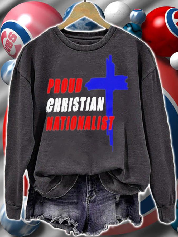 Marjorie Taylor Greene Proud Christian Nationalist Ron Filipkowski T-Shirt t-shirt