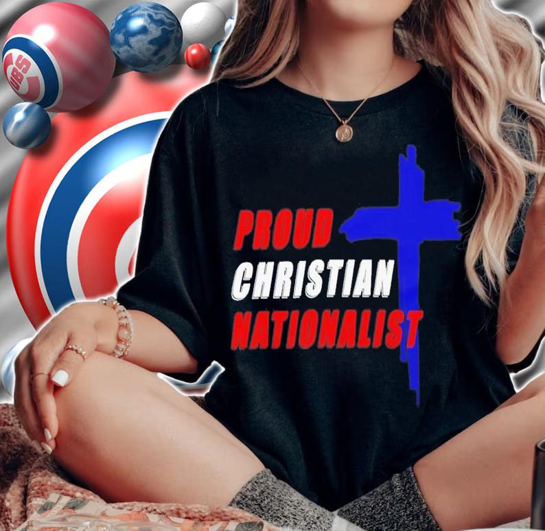 Marjorie Taylor Greene Proud Christian Nationalist Ron Filipkowski T-Shirt t-shirt