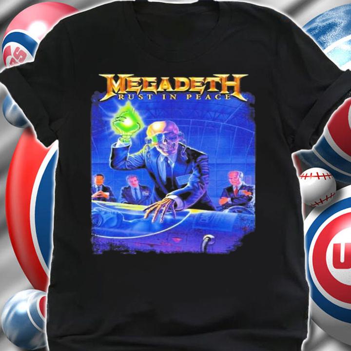 Megadeth Rust In Peace T-Shirt t-shirt shirt