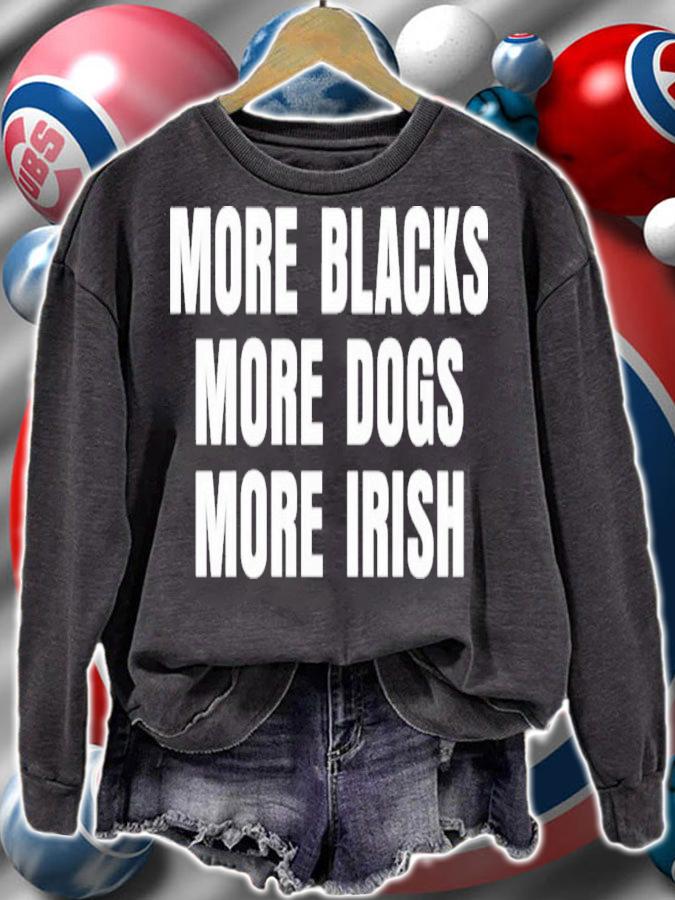 More Black More Dogs More Irish Loki De Brca T-Shirt t-shirt
