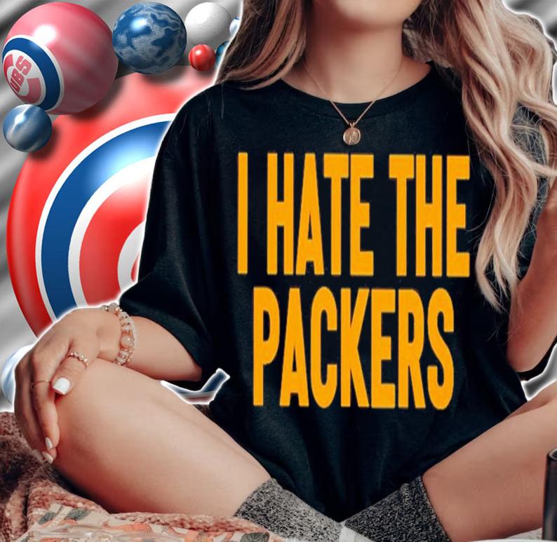 NFL Legends Minnesota Vikings I Hate The Packers T-Shirt t-shirt woman shirt