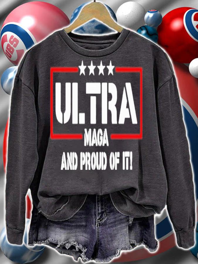 Official Ultra Magas And Proud Of It Shirt t-shirt