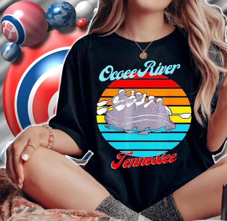 Rogue River Oregon White Water Rafting Canoeing T-Shirt t-shirt