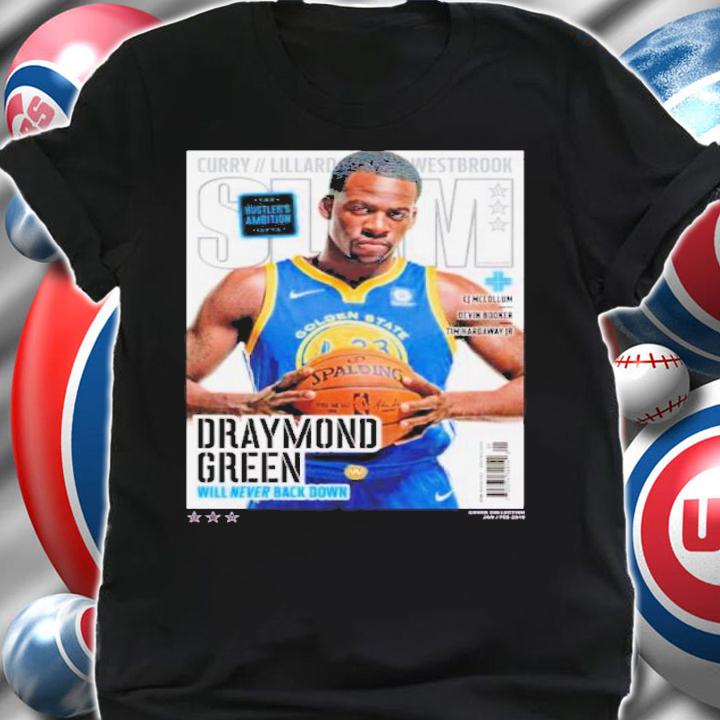 SLAM Cover Tee Draymond Green Golden Basketball Shirt t-shirt