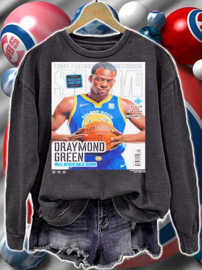 SLAM Cover Tee Draymond Green Golden Basketball Shirt t-shirt