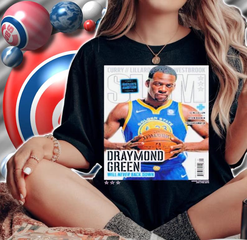 SLAM Cover Tee Draymond Green Golden Basketball Shirt t-shirt