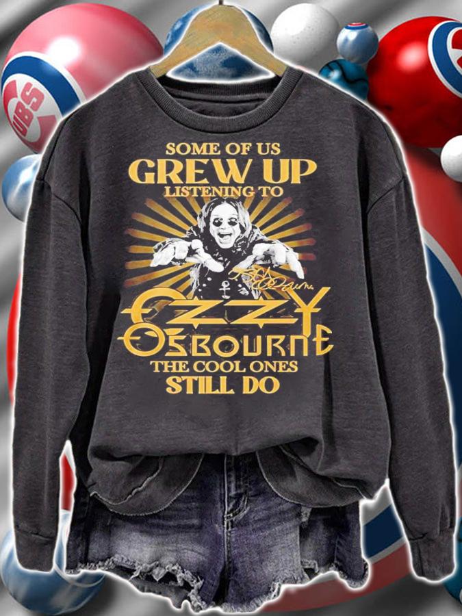 Some of us grew up listening to Ozzy Osbourne the cool ones still do shirt t-shirt