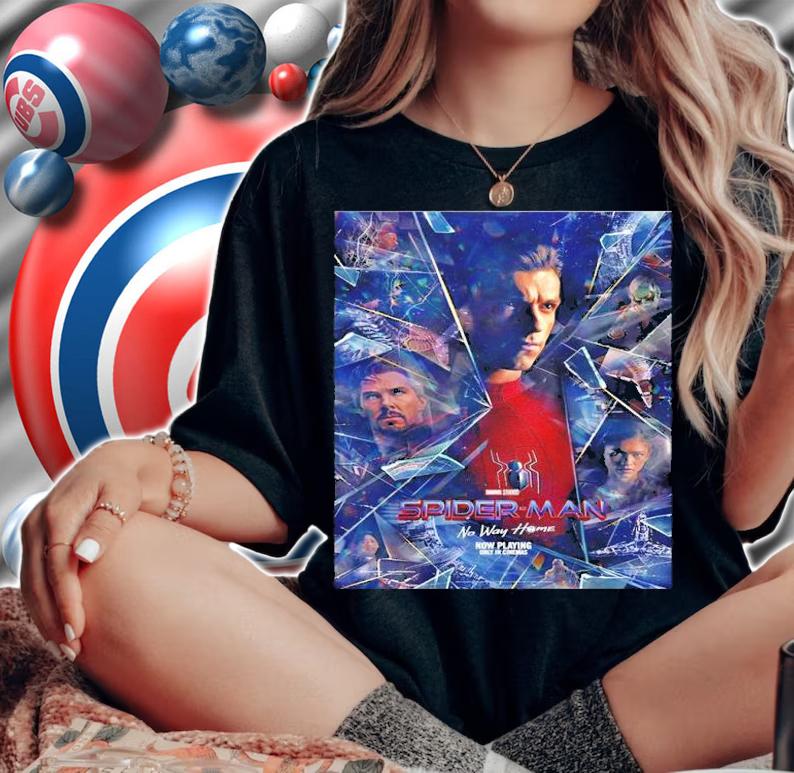 Spider-Man No Way Home New Poster Shirt t-shirt woman shirt