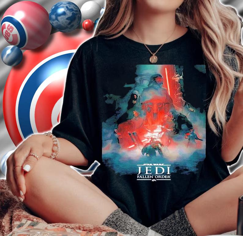 Star Wars Jedi Fallen Order poster shirt t-shirt woman shirt