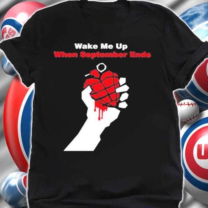 Wake Me Up When September Ends Band Song T-Shirt t-shirt shirt