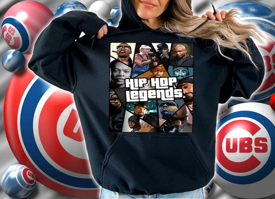 Grand Theft Auto X Hip Hop Legends Rappers t-shirt hoodie