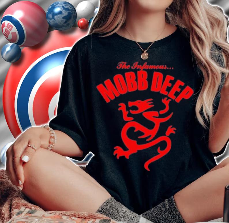 The Infamous Mobb Deep Dragon Shirt t-shirt woman shirt