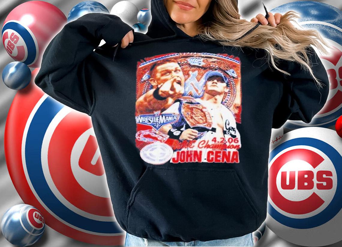 Vintage 2006 WrestleMania Champion John Cena Shirt t-shirt hoodie