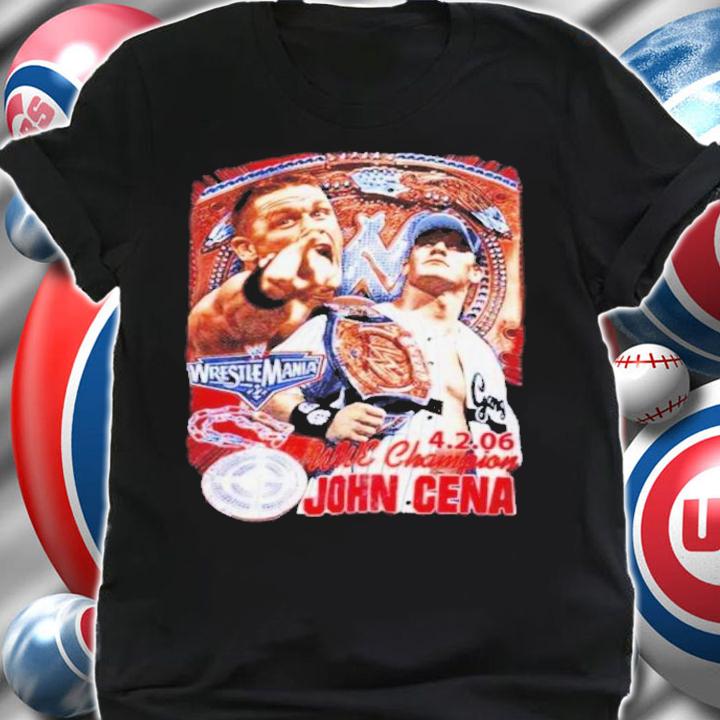 Vintage 2006 WrestleMania Champion John Cena Shirt t-shirt shirt