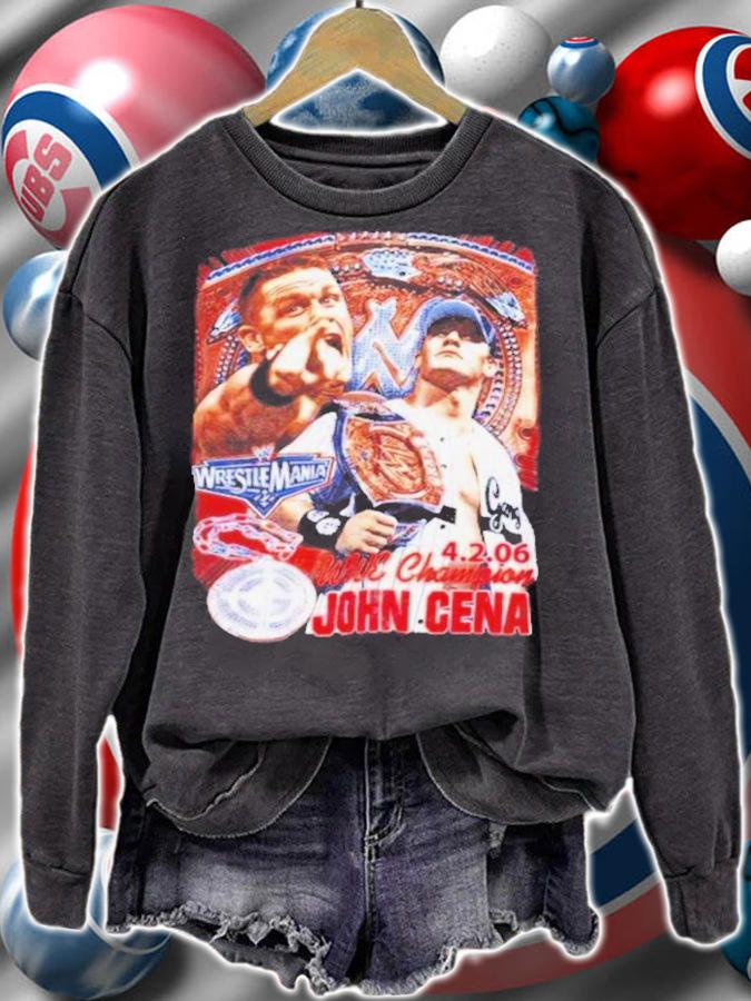 Vintage 2006 WrestleMania Champion John Cena Shirt t-shirt sweatshirt