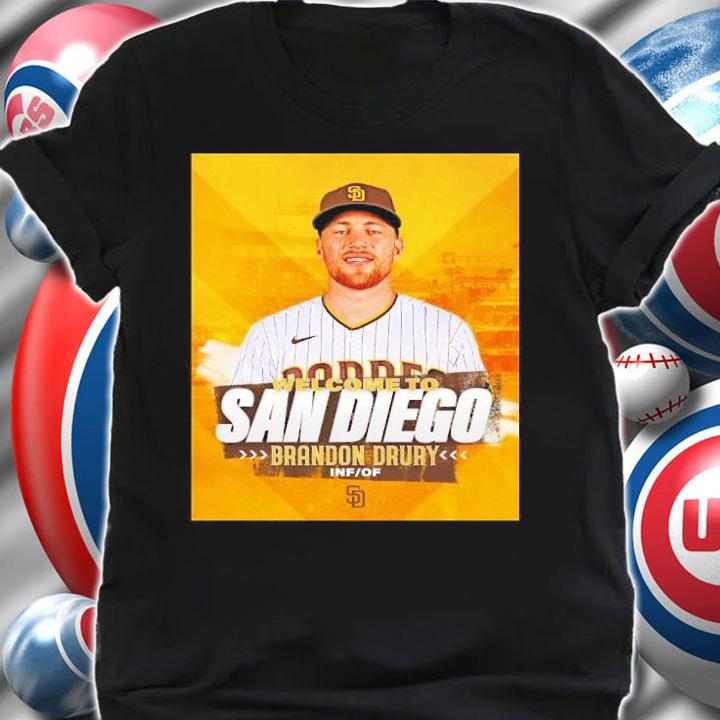 Welcome To San Diego Padres Brandon Drury Shirt t-shirt shirt