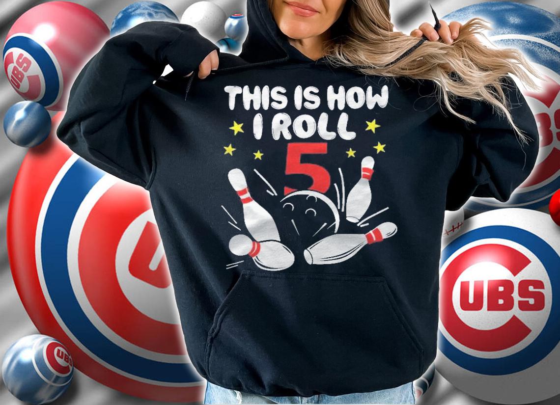 5 Years Old Bowling This Is How I Roll 5Th Birthday Boys Gift Shirt t-shirt hoodie