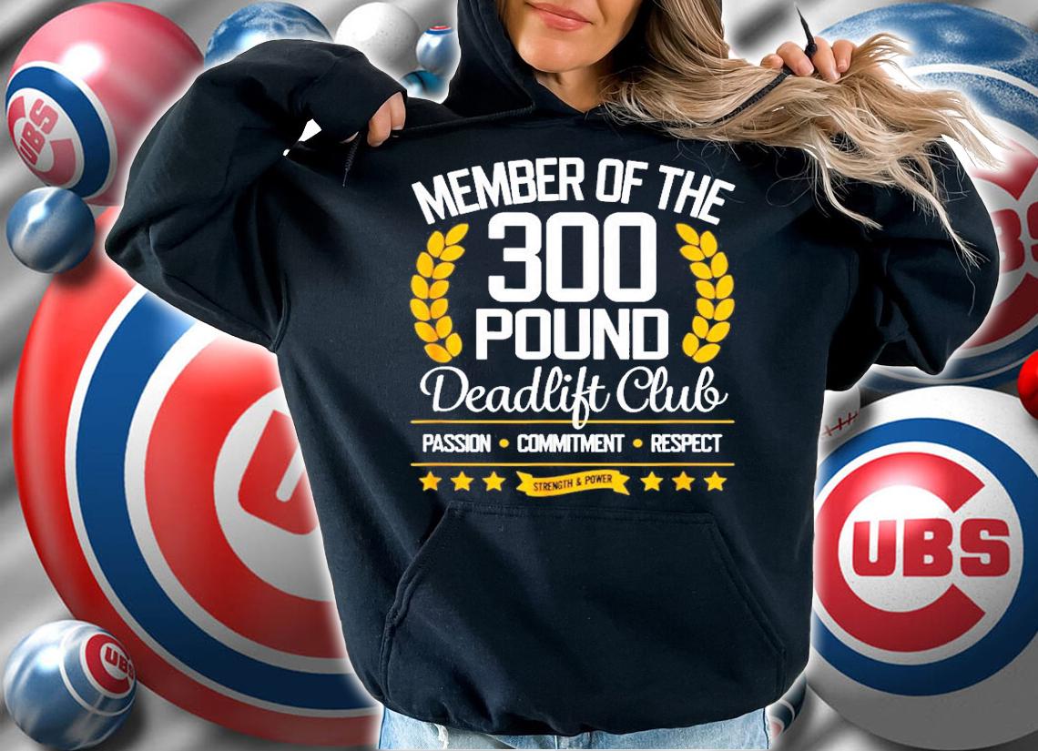 300 Pound Deadlift Club Gym T-Shirt t-shirt