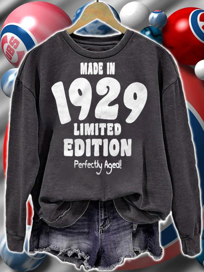 92Nd Birthday Gift Distressed Text 1929 T-shirt t-shirt