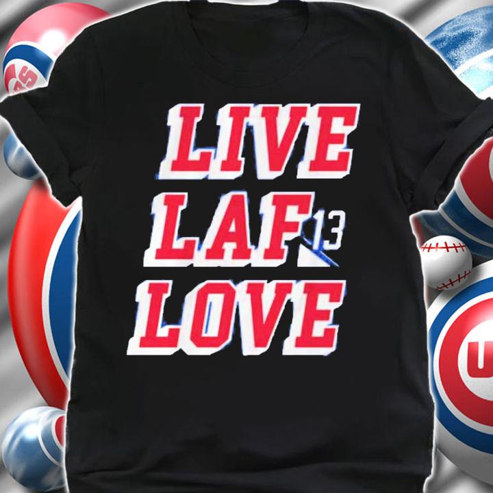 Alexis Lafreniere #13 Live Laf Love Shirt t-shirt