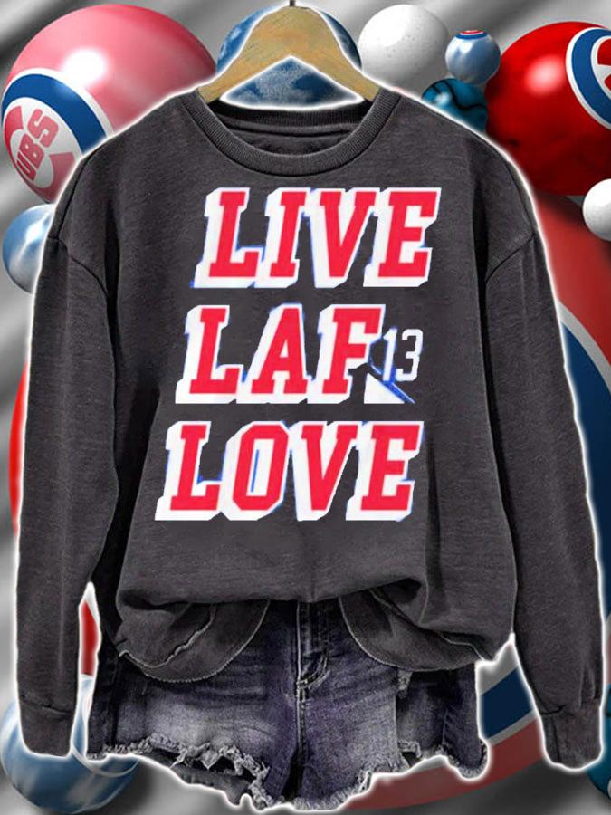 Alexis Lafreniere #13 Live Laf Love Shirt t-shirt
