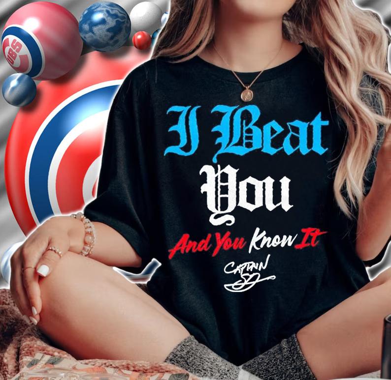 All Elite Wrestling Shawn Dean I Beat You And You Know It Shirt t-shirt woman shirt