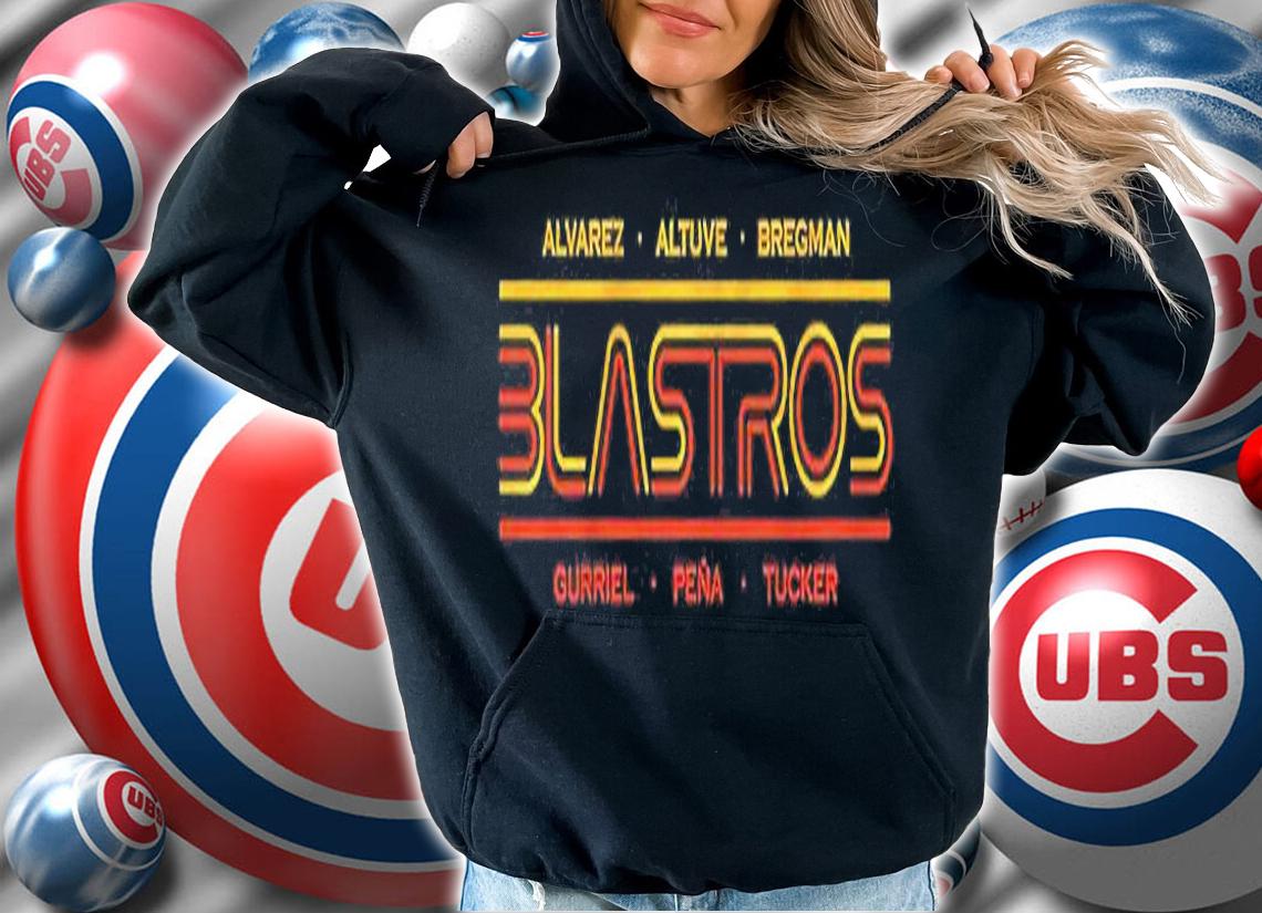 Alvarez Altuve Bregman Gurriel Pena Tucker Houston Blastros T-Shirt t-shirt