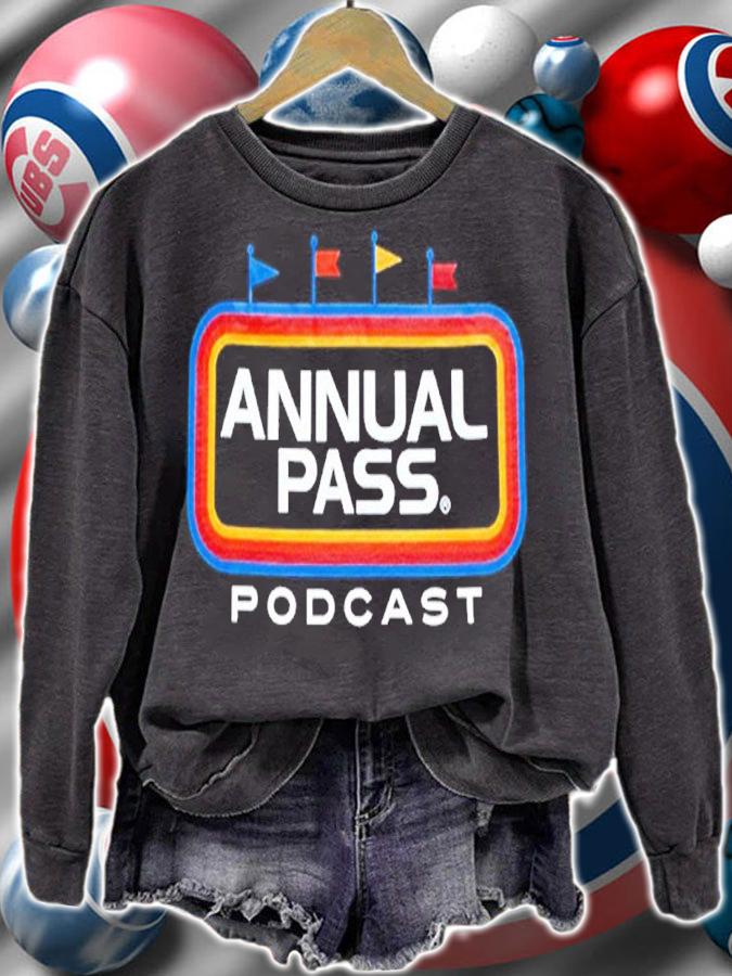 Annual Pass Retro Flags Shirt t-shirt sweatshirt