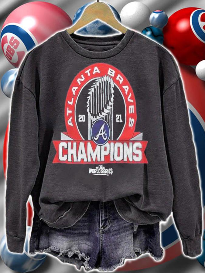 Atlanta Braves World Series 2021 Champions T-shirts, hoodie and v-neck t-shirt sweatshirt