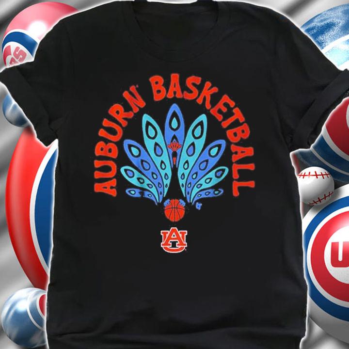 Auburn Basketball Peacock Shirt t-shirt shirt