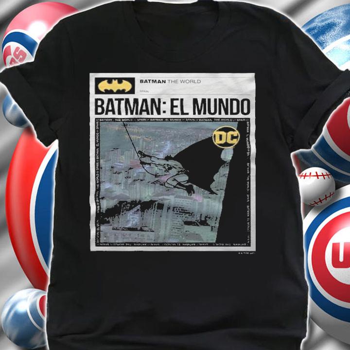 Batman The World Spain comic T-shirt t-shirt