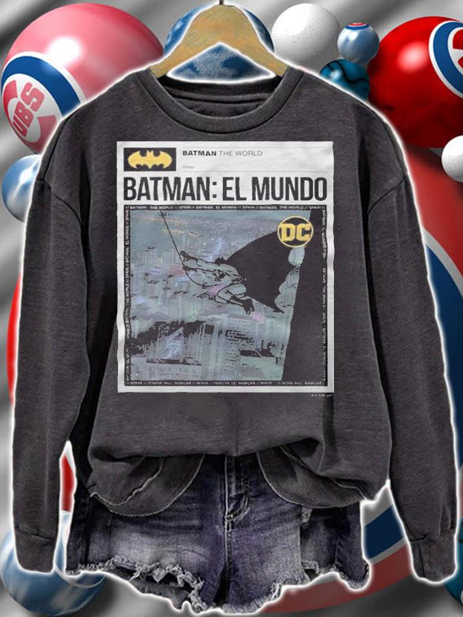 Batman The World Spain comic T-shirt t-shirt