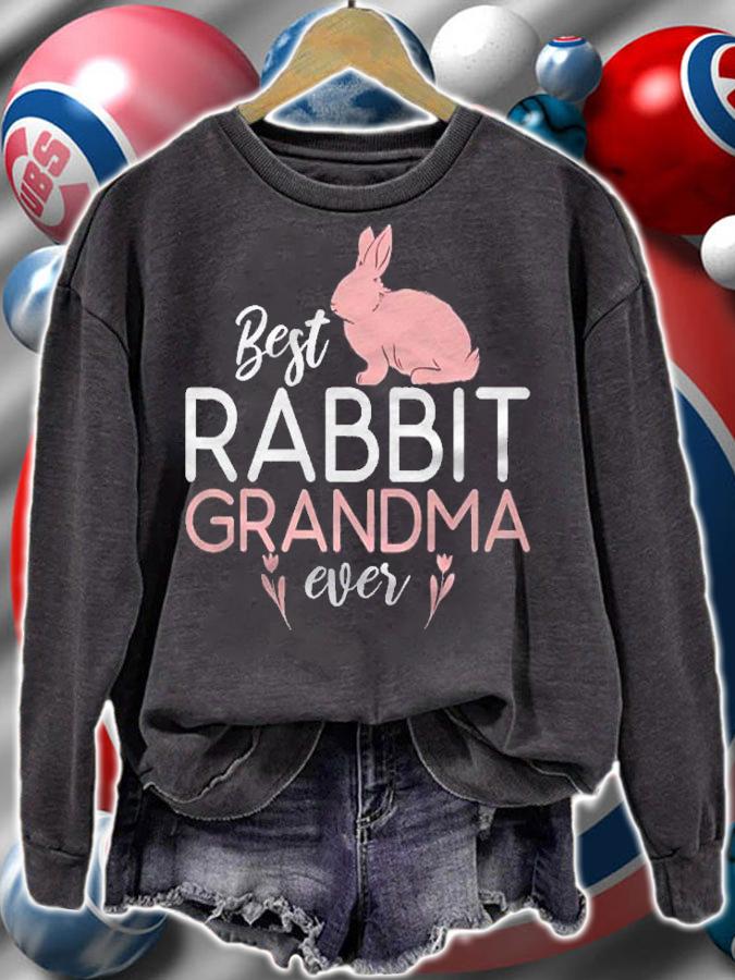 Best Rabbit Grandma Ever Cute Rabbit Lover Shirt t-shirt sweatshirt