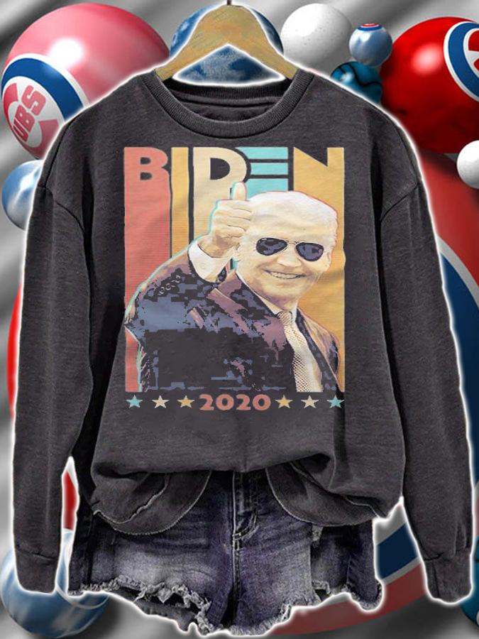 Biden President Poster Vintage T-Shirt t-shirt sweatshirt