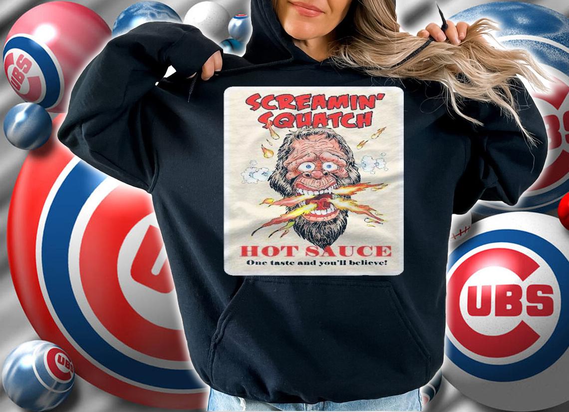 Bigfoot Screamin Squatch Hot Sauce shirt t-shirt