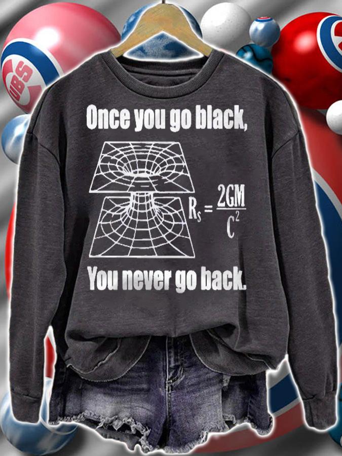Black Hole Region Of Spacetime Shirt t-shirt sweatshirt