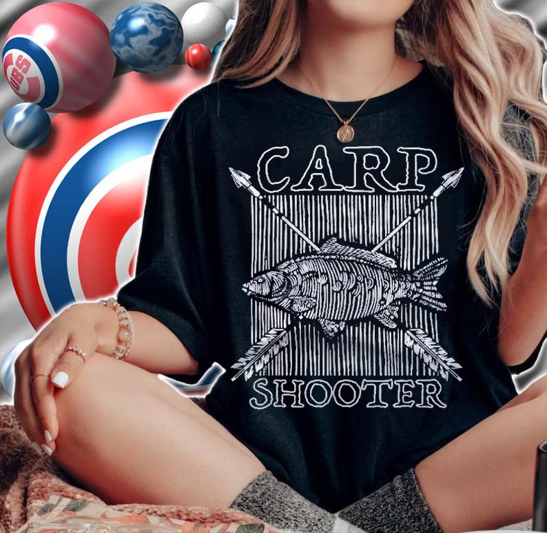 Bowfishing Bow Hunting For Fish Carp Shooter Shirt t-shirt
