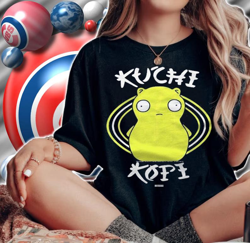 Bobs Burgers Kuchi Kopi With Glowing Rings Shirt t-shirt