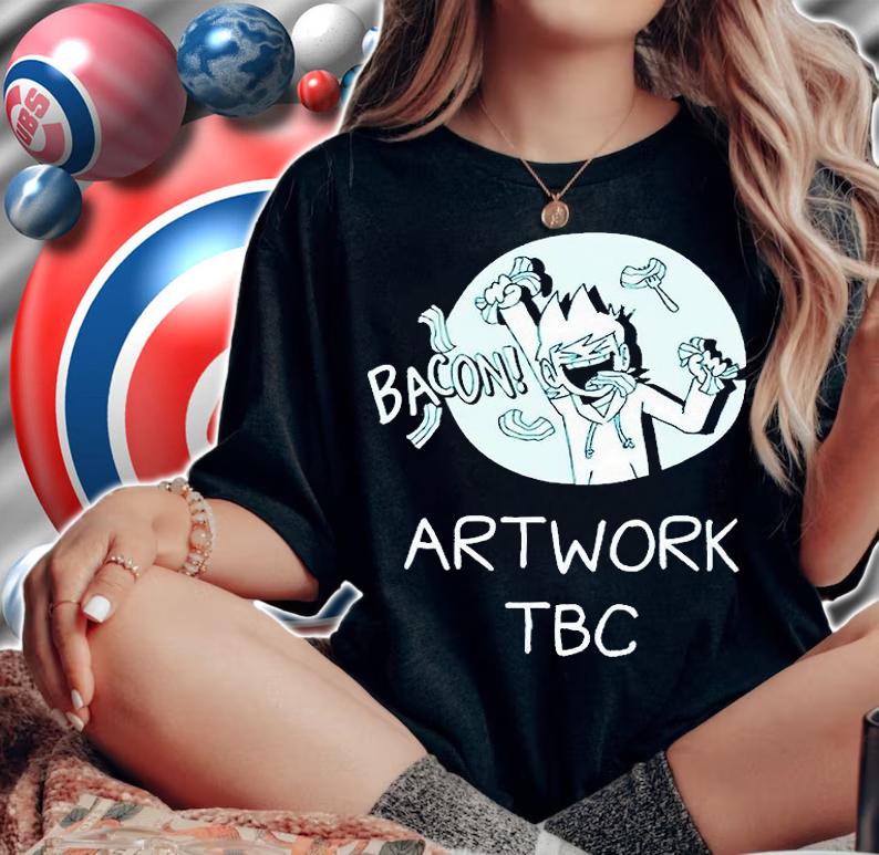 Eddsworld Tord bacon artwork tbc T-shirt t-shirt woman shirt