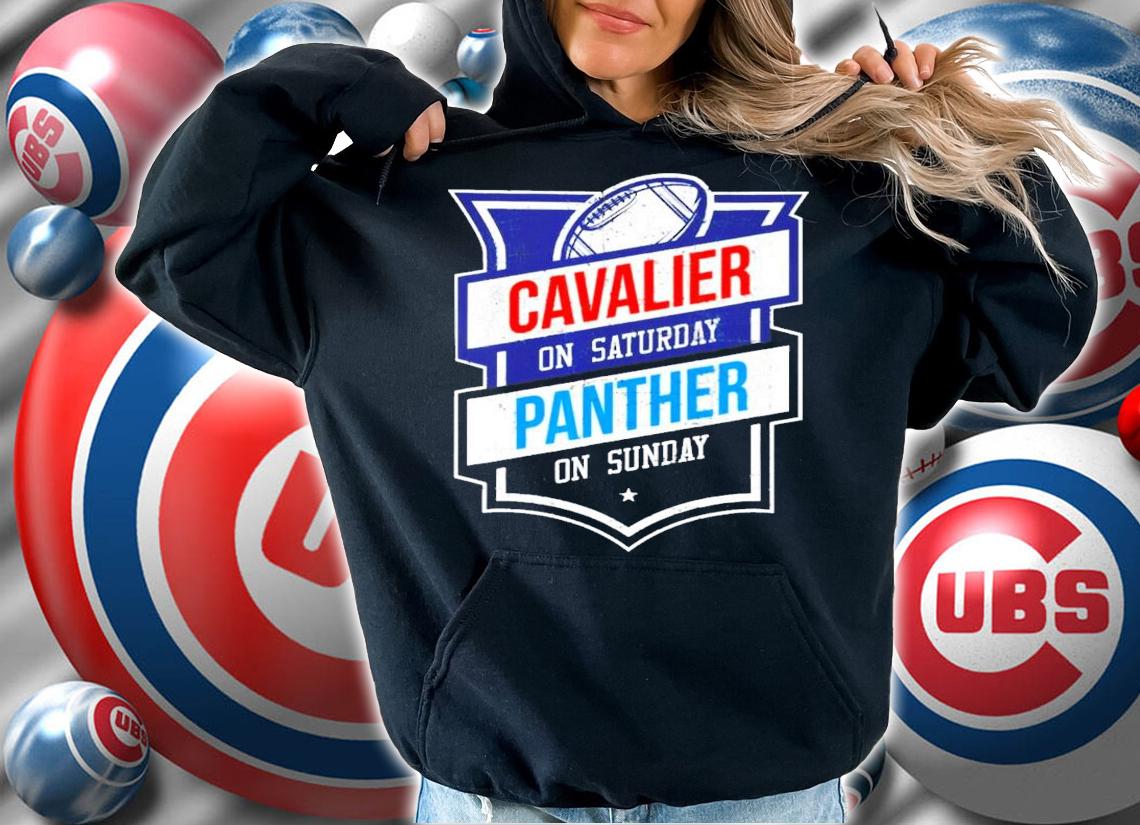 Football Cavalier On Saturday Panther On Sunday Shirt t-shirt hoodie