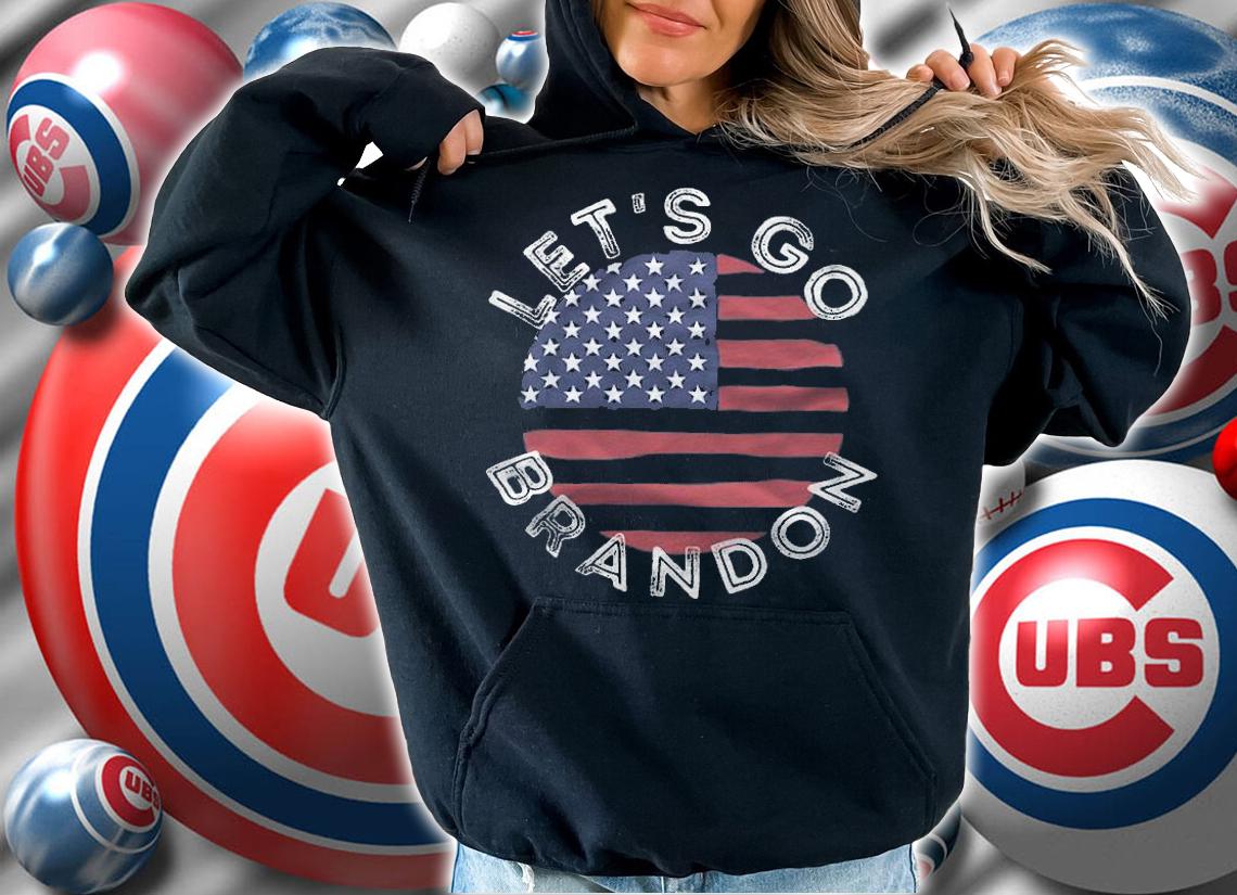 Let's Go Brandon Liberal Impeach Star Circle Flag T-Shirt t-shirt