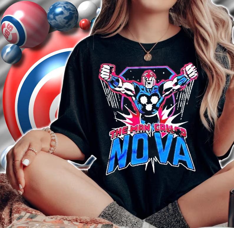 Marvel Officially Licensed Merchandise Comics The Man Called Nova T-Shirt t-shirt